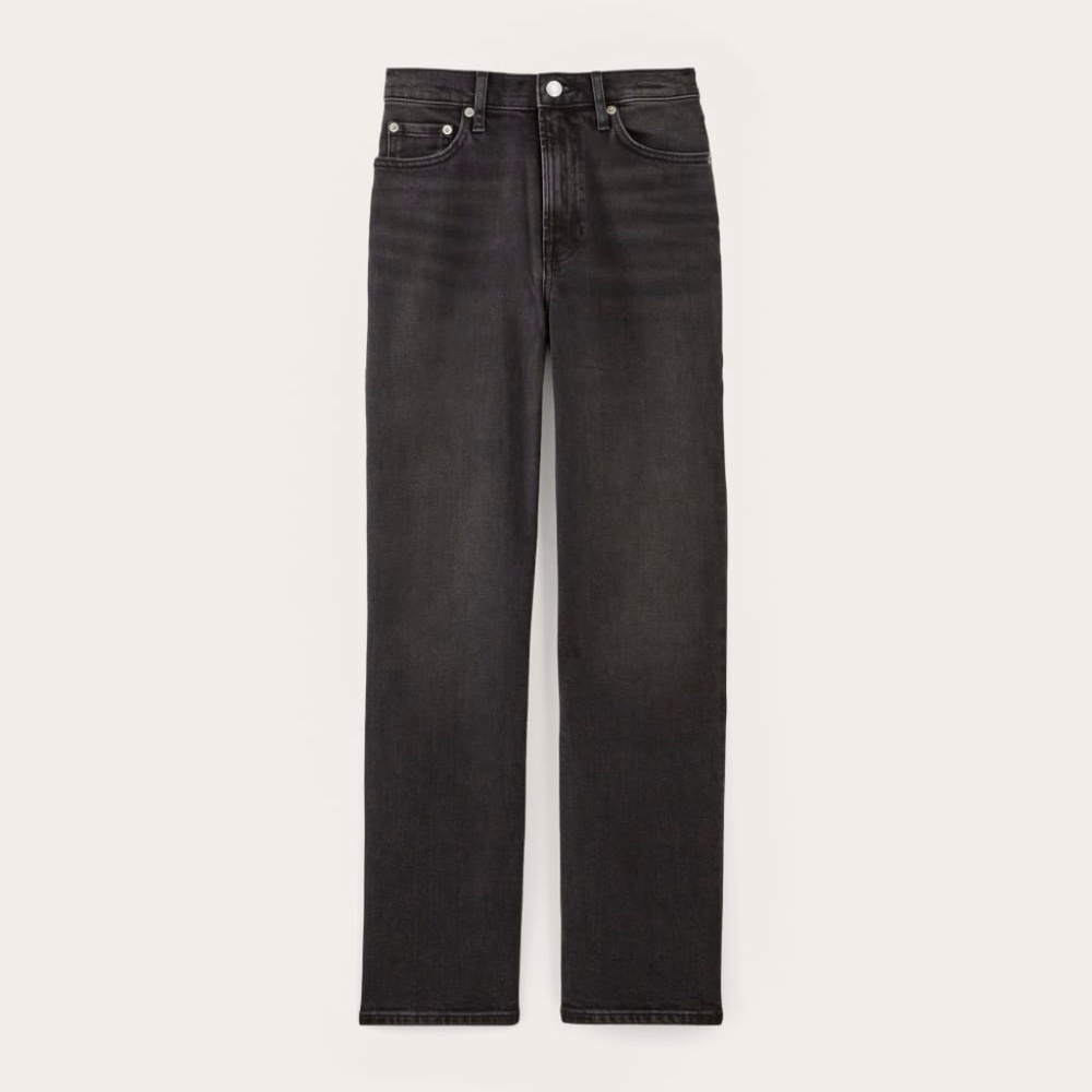 Everlane Cheeky Relaxed Straight Jean in Night size 27